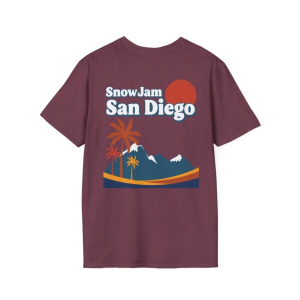 SnowJam San Diego 2025 Official T-Shirt - Image 16