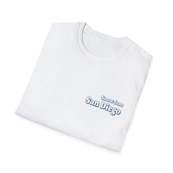 SnowJam San Diego 2025 Official T-Shirt - Image 3