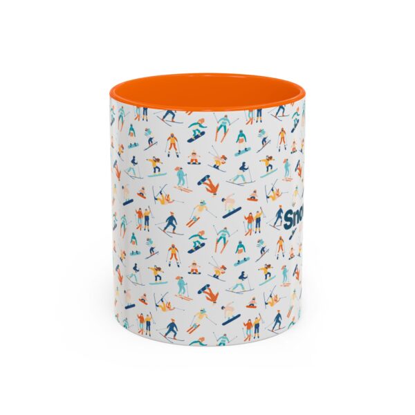 SnowJam Ski & Snowboard Pattern Coffee Mug - Image 22