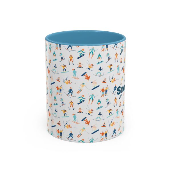 SnowJam Ski & Snowboard Pattern Coffee Mug - Image 18