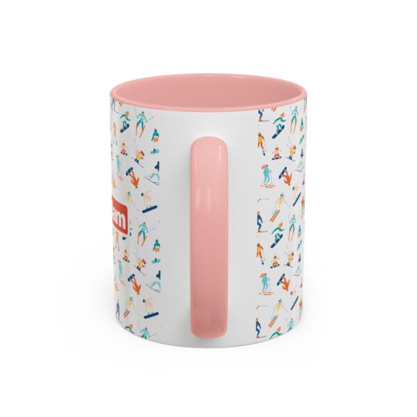 SnowJam Ski & Snowboard Pattern Coffee Mug - Image 12